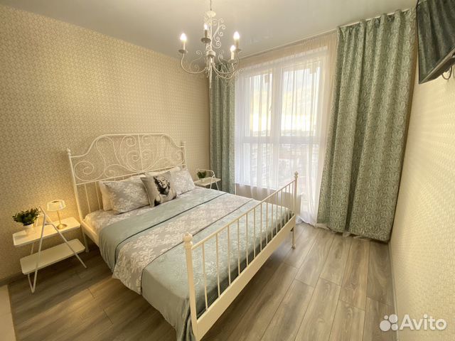 

1-к. квартира, 42 м², 2 кровати