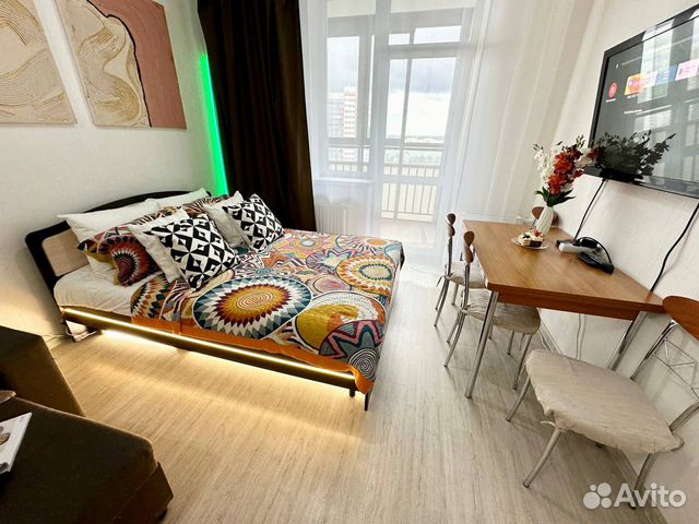 

Квартира-студия, 33,3 м², 2 кровати