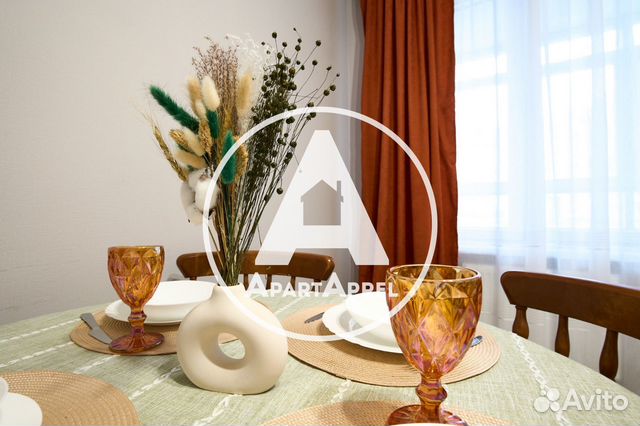 

1-к. квартира, 45 м², 2 кровати