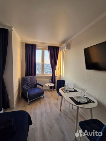 

Квартира-студия, 25 м², 2 кровати