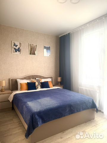 

1-к. квартира, 40,5 м², 2 кровати