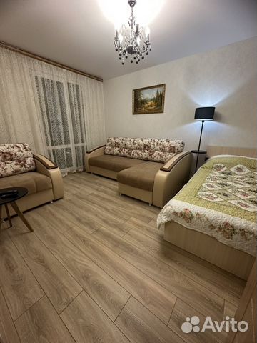 

1-к. квартира, 33,4 м², 2 кровати