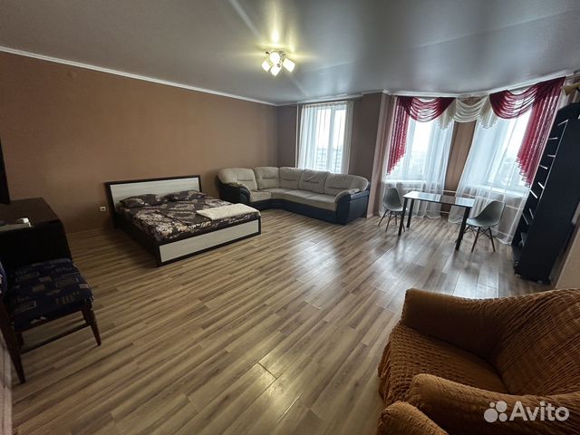 

1-к. квартира, 64 м², 2 кровати
