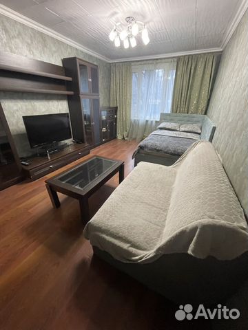 

1-к. квартира, 45 м², 2 кровати