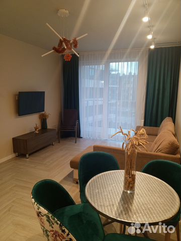 

1-к. квартира, 44 м², 1 кровать