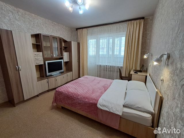 

1-к. квартира, 38 м², 2 кровати