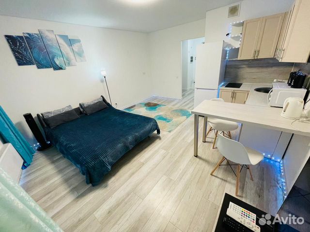 

Квартира-студия, 29 м², 1 кровать
