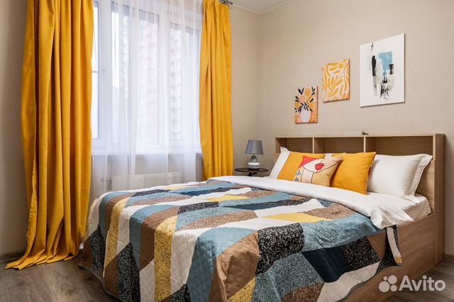

1-к. квартира, 40 м², 2 кровати