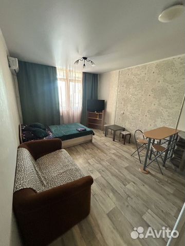 

Квартира-студия, 30 м², 2 кровати