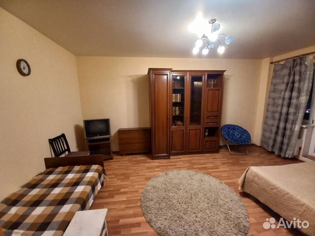 

1-к. квартира, 40 м², 3 кровати