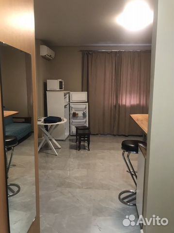 

Квартира-студия, 28 м², 2 кровати
