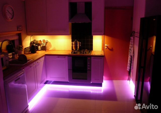 Светодиодная лента (комплект) RGB SMD 5050 5м