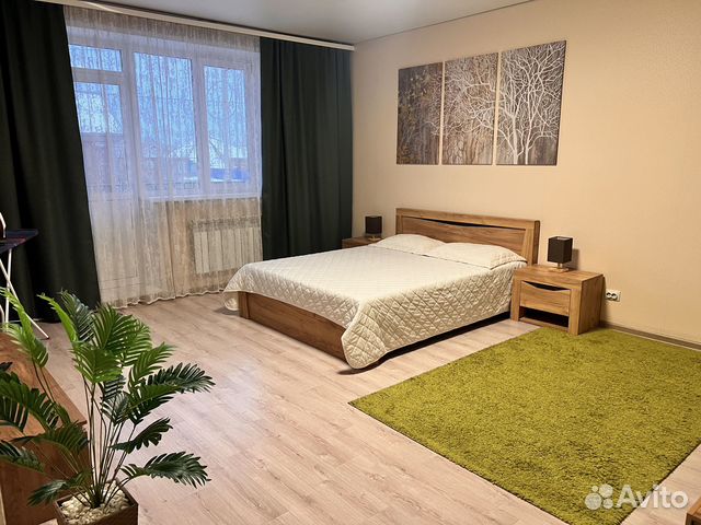 

1-к. квартира, 40 м², 2 кровати