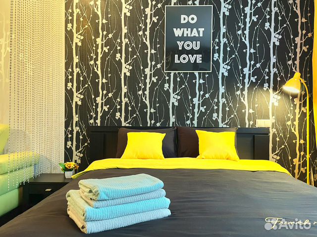 

1-к. квартира, 37 м², 2 кровати