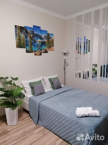 

1-к. квартира, 42 м², 3 кровати