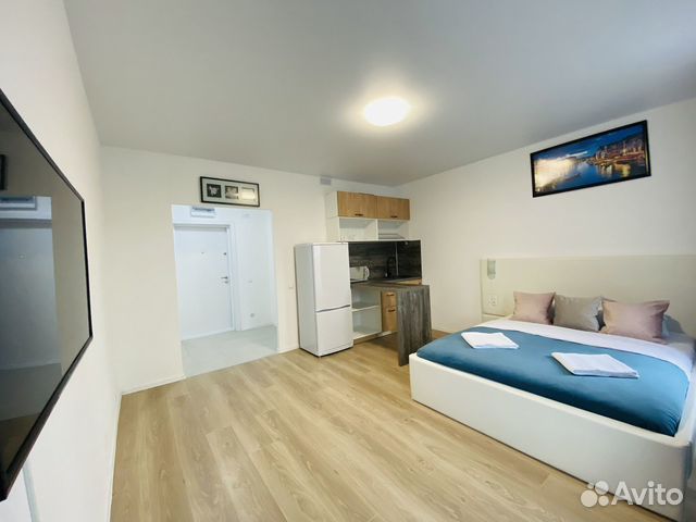 

Квартира-студия, 30 м², 1 кровать