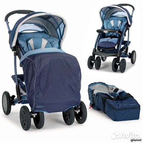 Детская коляска Graco Quattro Tour Deluxe Детская коляска Graco Quattro Tour Deluxe