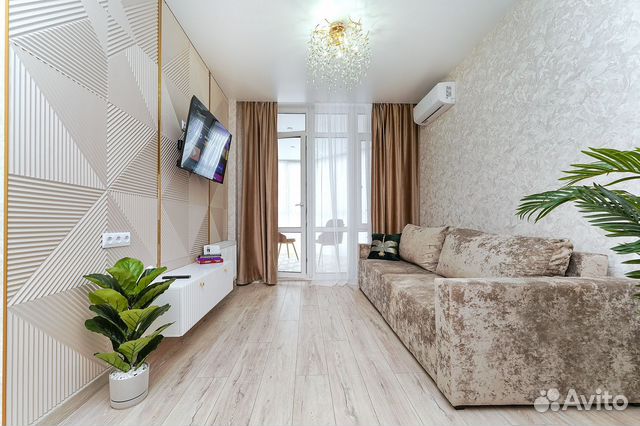 

1-к. квартира, 54 м², 2 кровати