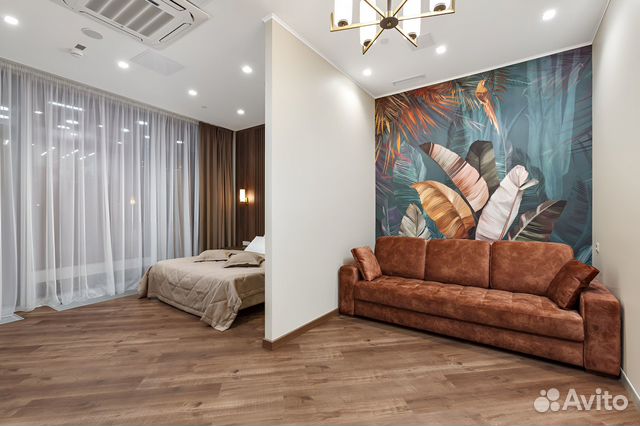 

Квартира-студия, 50 м², 2 кровати