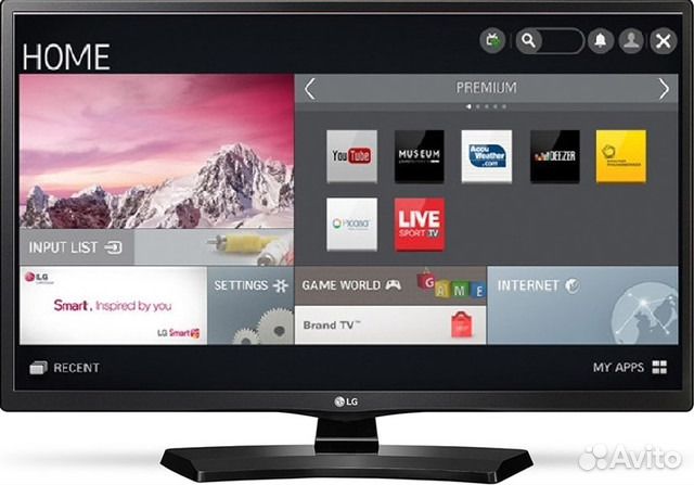 Новый 71см LED LG 28TK410V-PZ