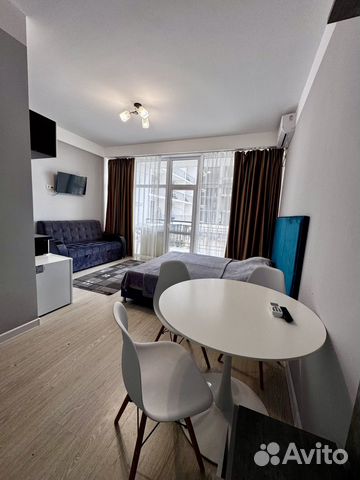 

Квартира-студия, 38 м², 2 кровати
