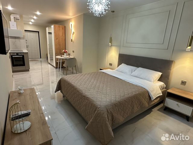 

Квартира-студия, 35 м², 1 кровать