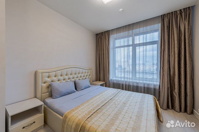 

1-к. квартира, 42 м², 2 кровати