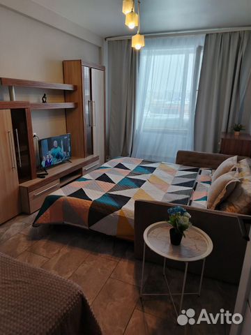 

1-к. квартира, 34 м², 2 кровати