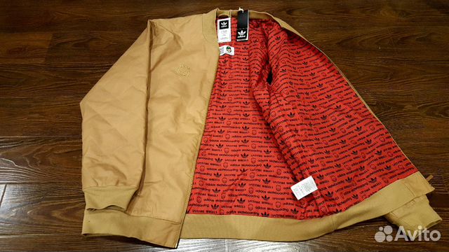 Куртка бомбер Adidas x spitfire винтаж