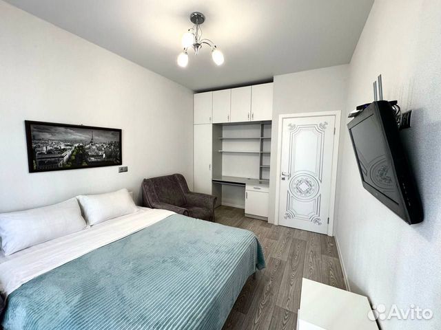 

1-к. квартира, 40 м², 3 кровати