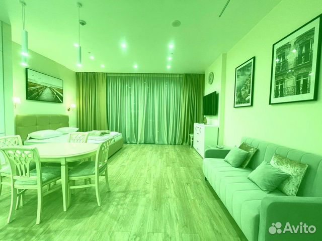 

Квартира-студия, 49,6 м², 2 кровати
