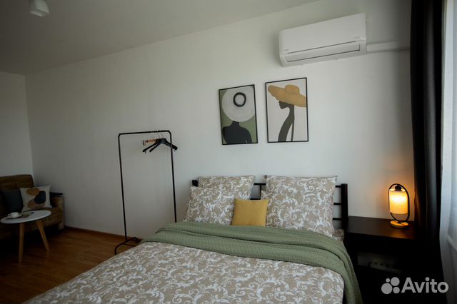 

1-к. квартира, 32 м², 2 кровати