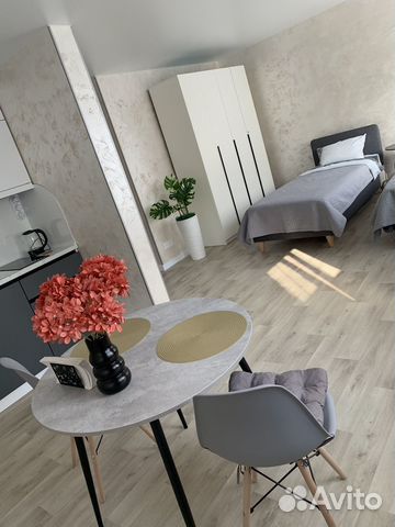 

Квартира-студия, 30 м², 2 кровати