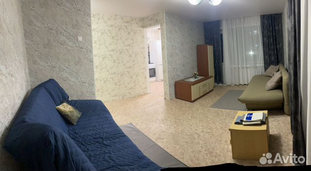 

1-к. квартира, 34 м², 2 кровати