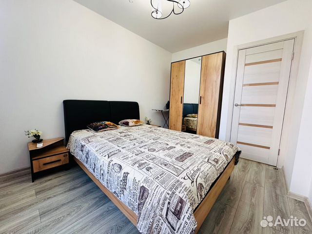 

1-к. квартира, 44 м², 2 кровати