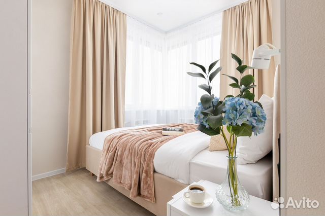 

1-к. квартира, 39 м², 3 кровати
