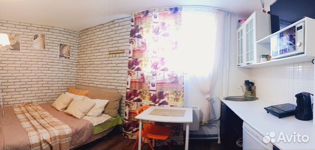 

Квартира-студия, 16 м², 1 кровать