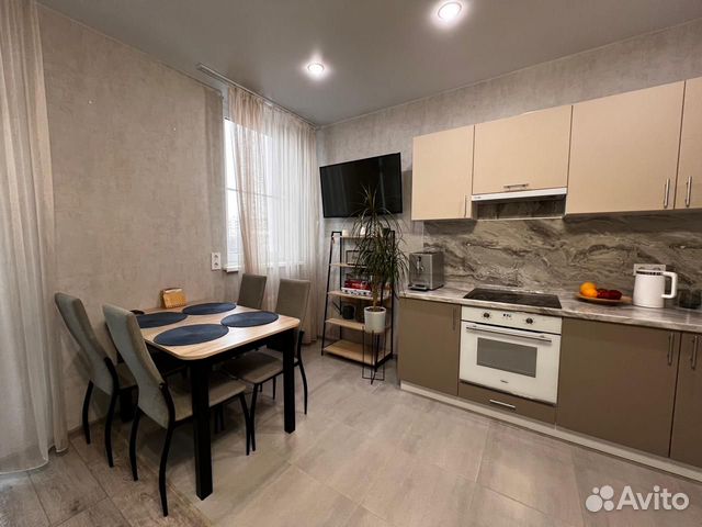 

1-к. квартира, 43 м², 2 кровати