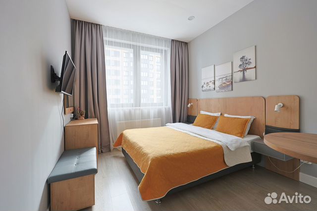 

Квартира-студия, 16 м², 1 кровать