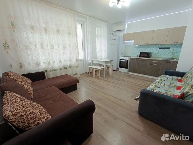 

1-к. квартира, 46 м², 3 кровати