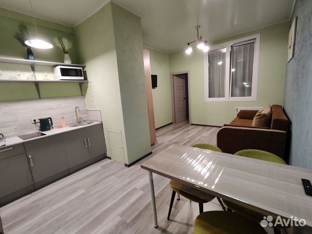 

1-к. квартира, 40 м², 2 кровати