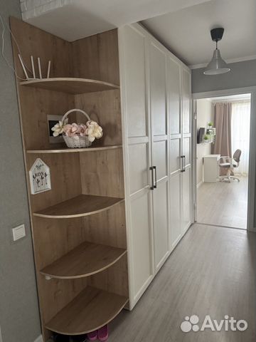 

1-к. квартира, 42 м², 2 кровати