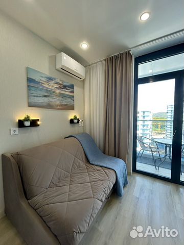 

Квартира-студия, 17 м², 2 кровати