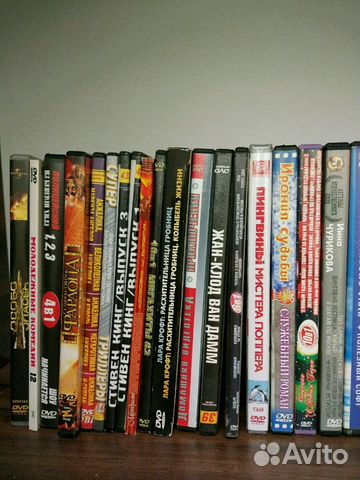 DVD фильмы, 150шт