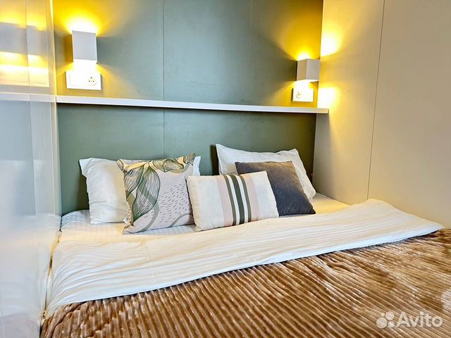 

Квартира-студия, 27 м², 2 кровати
