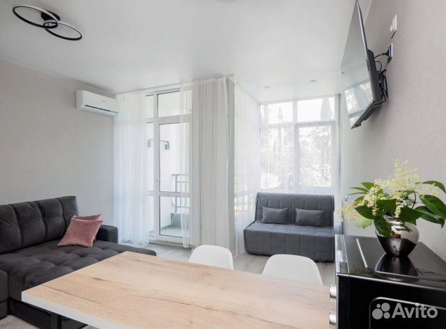 

Квартира-студия, 35 м², 2 кровати