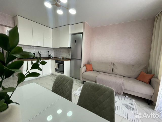 

1-к. квартира, 37 м², 2 кровати