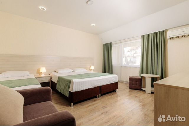 

1-к. квартира в апарт-отеле, 18 м², 3 кровати