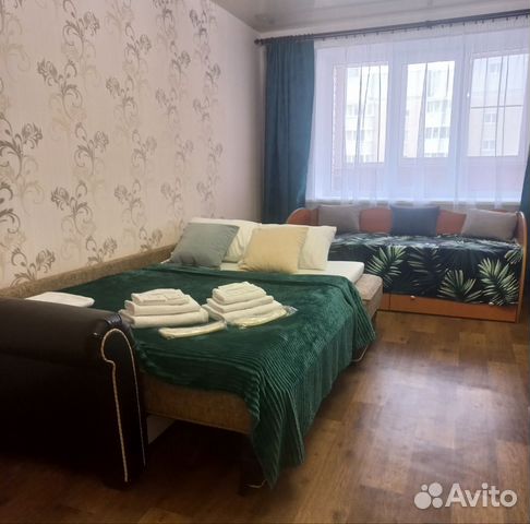 

1-к. квартира, 43 м², 3 кровати