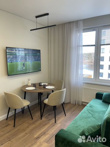 

1-к. квартира, 38,5 м², 2 кровати